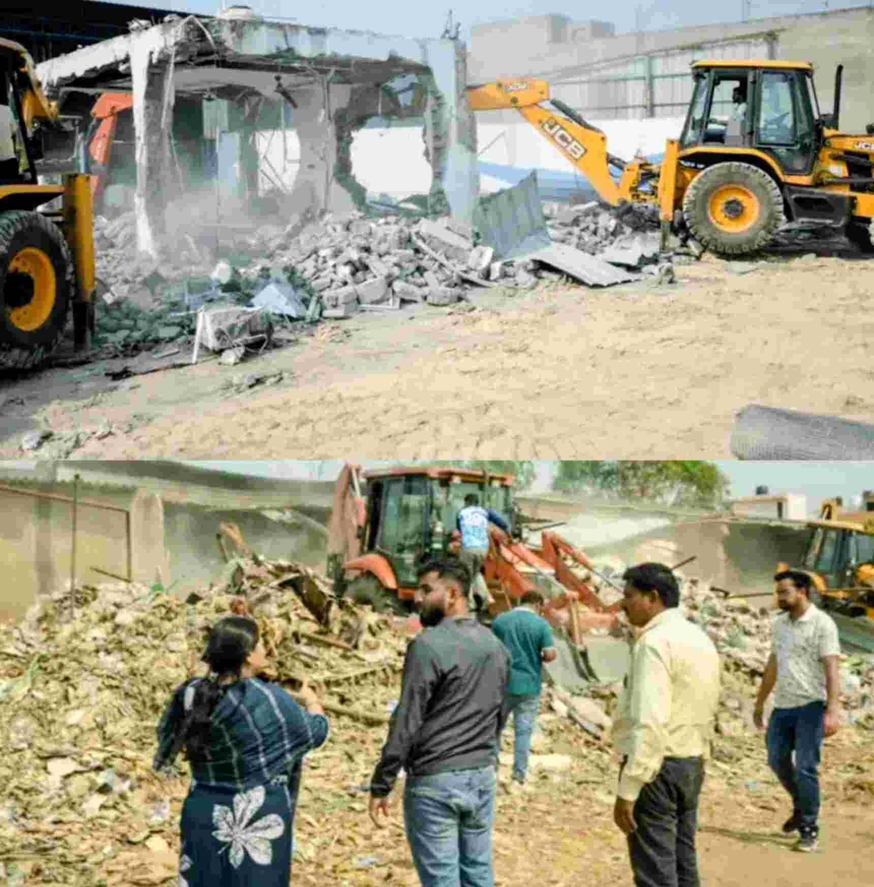 Korba news : कोरबा में बुलडोजर का कहर: अवैध कबाड़ माफिया ढहाए, तीन एकड़ शासकीय जमीन मुक्त