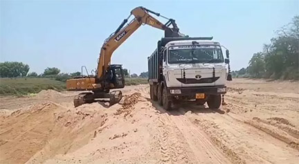 Shakti News : रेत माफियाओं के खिलाफ कलेक्टर से हुई  शिकायत  माफियो पर गिरेगी गाज
