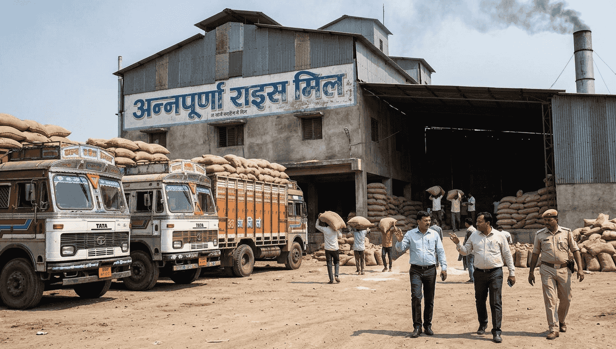 Shakti news : रसूख के आगे सुशासन लाचार,अन्नपूर्णा राइस मिल ने नहर को बनाया निजी जागीर, क्रांति सेना पहुंची कलेक्टर के द्वार।