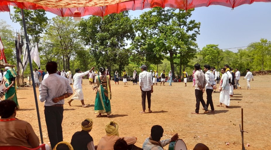Balod news: बालोद : देव जात्रा कार्यक्रम में उमड़ा जनसैलाब, मधुमक्खियों के हमले से कई लोग लौटे, स्थिति रही शांतिपूर्ण