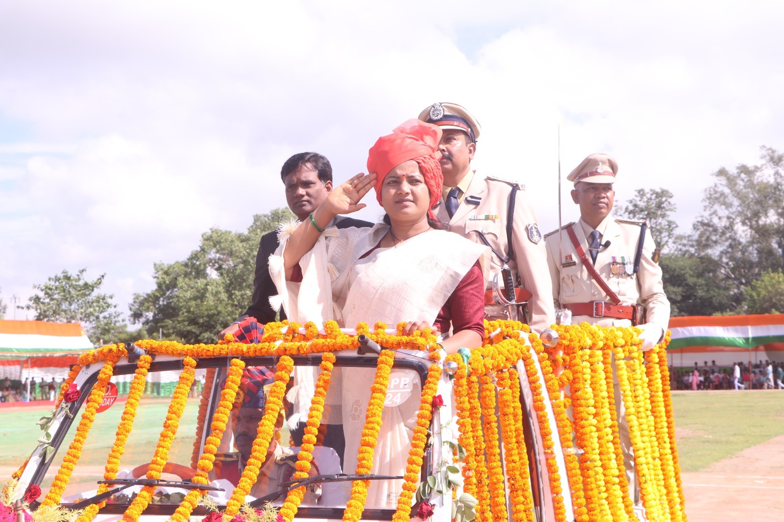 Surajpur : news 79 वां स्वतंत्रता दिवस: कलेक्टर एस. जयवर्धन ने किया ध्वजारोहण