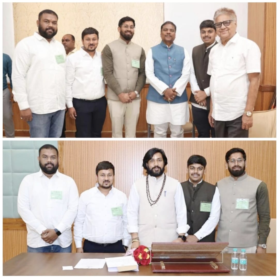Balod news : कैबिनेट मंत्रियों से मिलकर भाजयुमो जिला अध्यक्ष गुलशन साहू के नेतृत्व में उपाध्यक्ष सौरव जैन एवं  अभिन्न यादव मीडिया प्रभारी ने की परिचर्चा, नये पद की जिम्मेदारी पर मंत्रियों ने दी बधाई