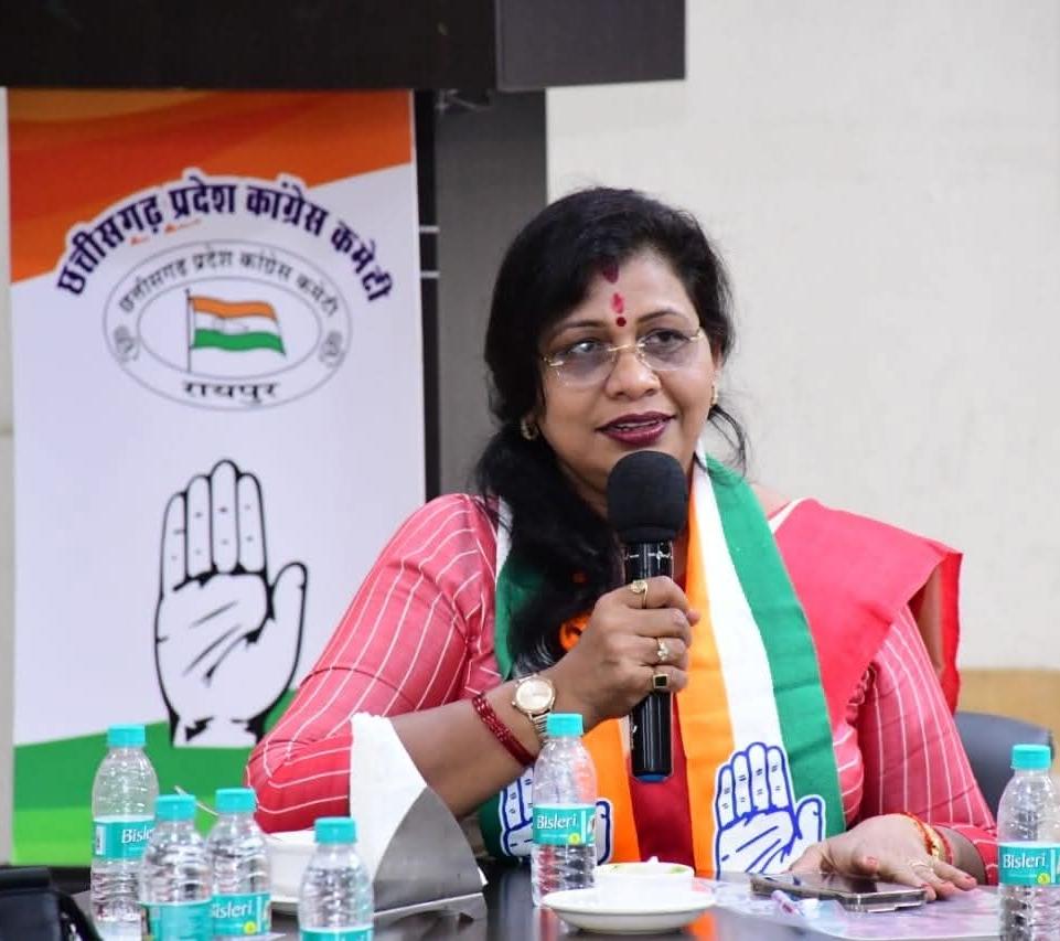 Balod news : संगीता सिन्हा बनीं छत्तीसगढ़ महिला कांग्रेस की प्रभारी अध्यक्ष , संगठन को मिलेगी नई दिशा